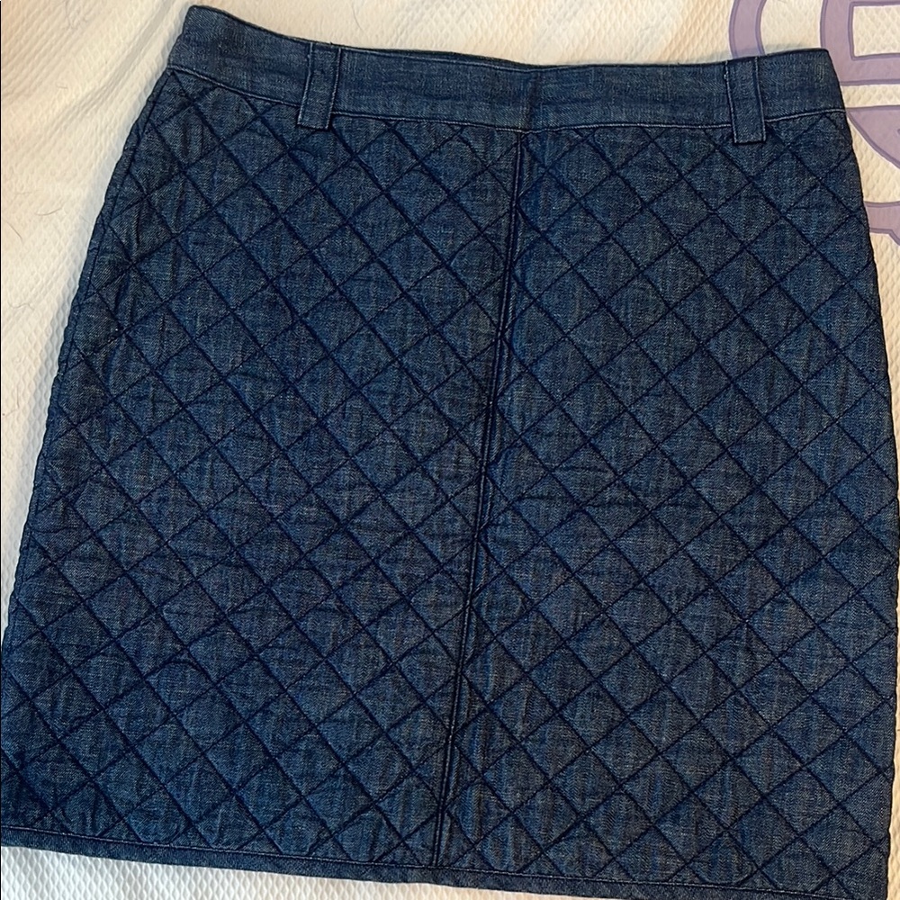 Brooks Brothers Quilted Skirt